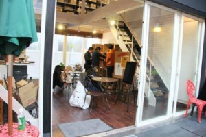 ボックスギャラリー準備中