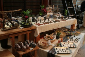 小町庵の展示