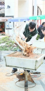 平松浩二さんのデモンストレーション