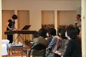 石琴の演奏